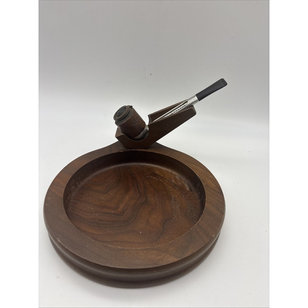 Vtg Collectible Falcon 1 Aluminum Radiator Tobacco Pipe W/ Stand - Read